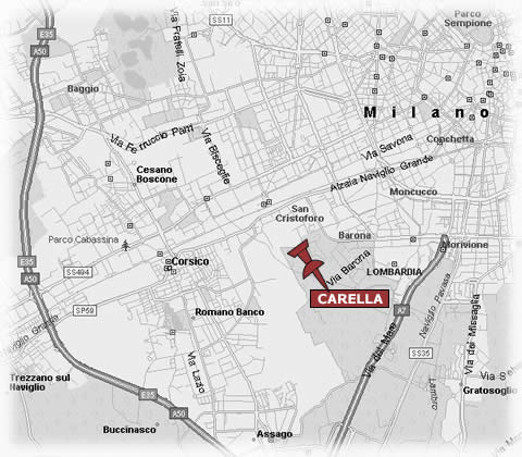 CARELLA sas - Via Barona 21 - 20142 - MILANO